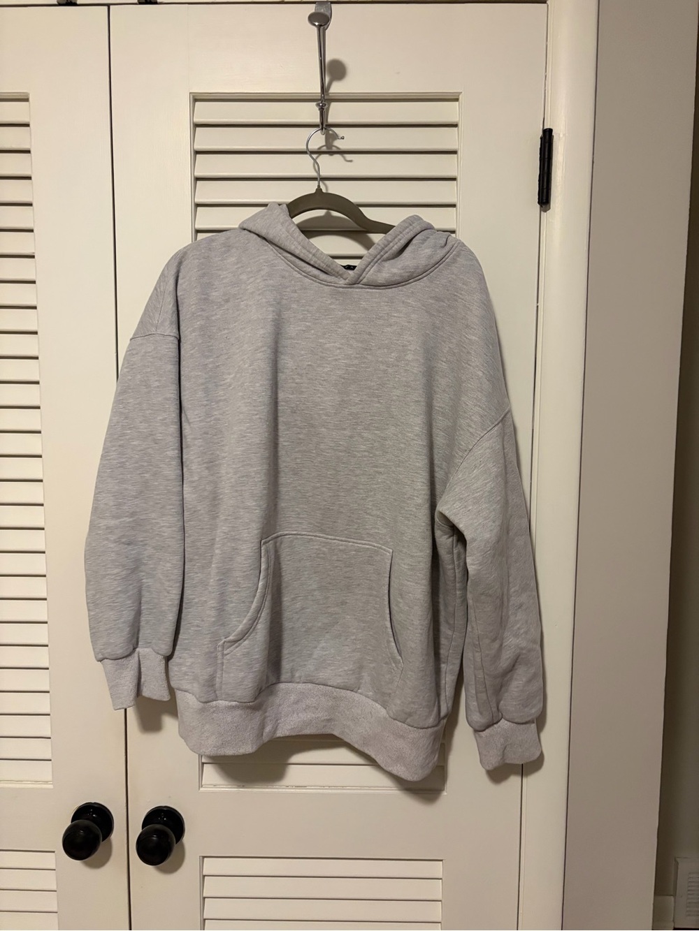 Classic Grey Women’s Hooded Sweatshirt